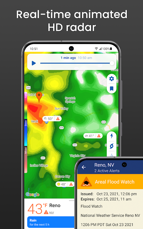 Clime: NOAA Weather Radar Live 螢幕截圖 2