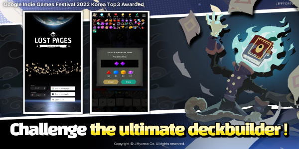 Schermata Lost Pages: Deck Roguelike 2