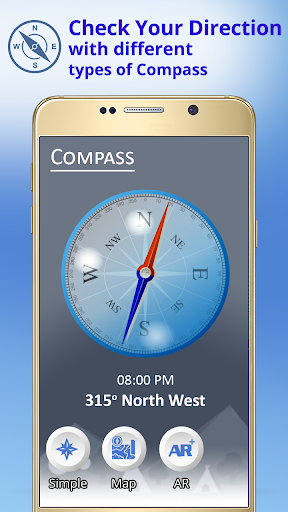 GPS Live Map Navigation - Smart Traveler Скриншот 1