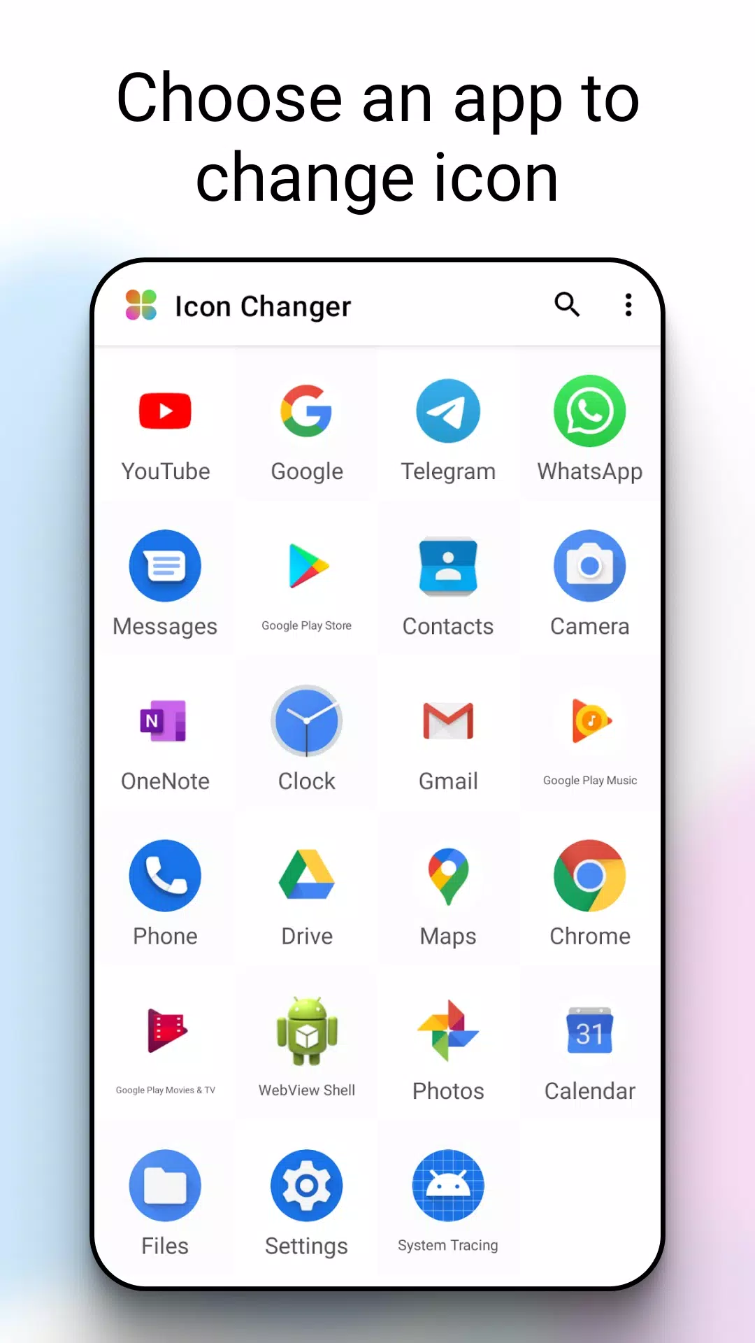 Icon Changer Tangkapan skrin 1