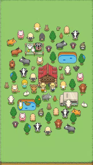 Tiny Pixel Farm - Simple Game Capture d'écran 0