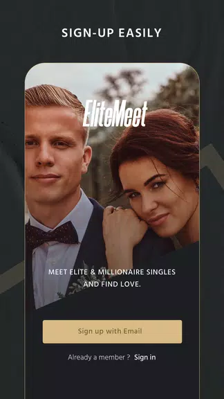 Elite Meet: Rich Dating & Chat ဖန်သားပြင်ဓာတ်ပုံ 0