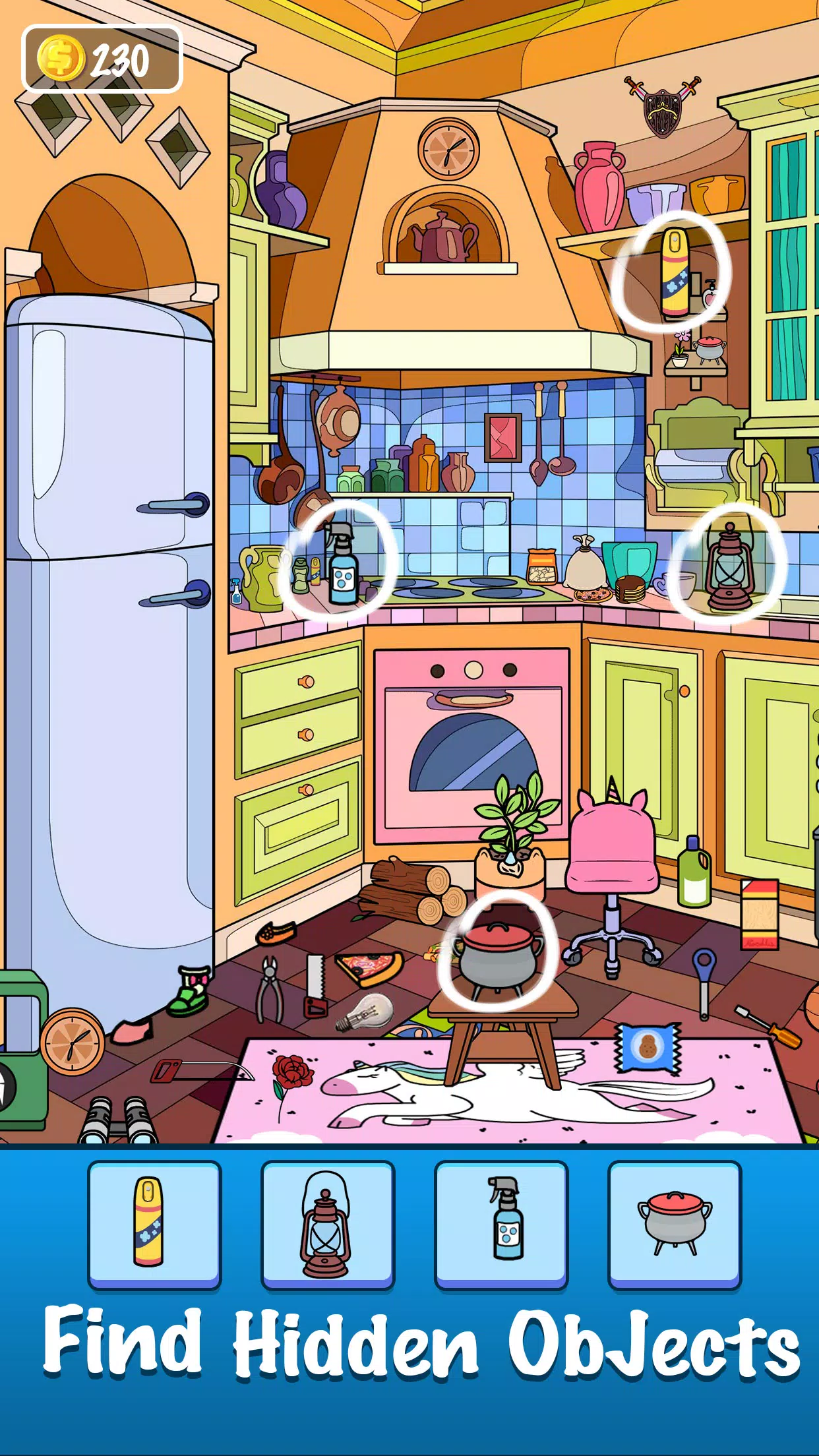 Find Tidy Hidden Objects Game ဖန်သားပြင်ဓာတ်ပုံ 0