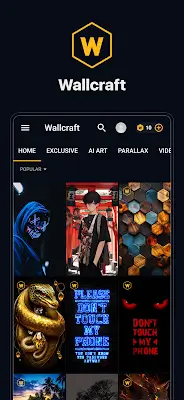 Wallcraft Cool 4K Wallpaper 4D应用截图第0张