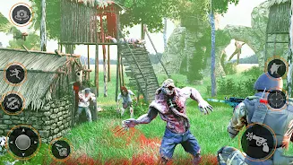 Zombie Games 3D - Gun Games 3D Captura de tela 0