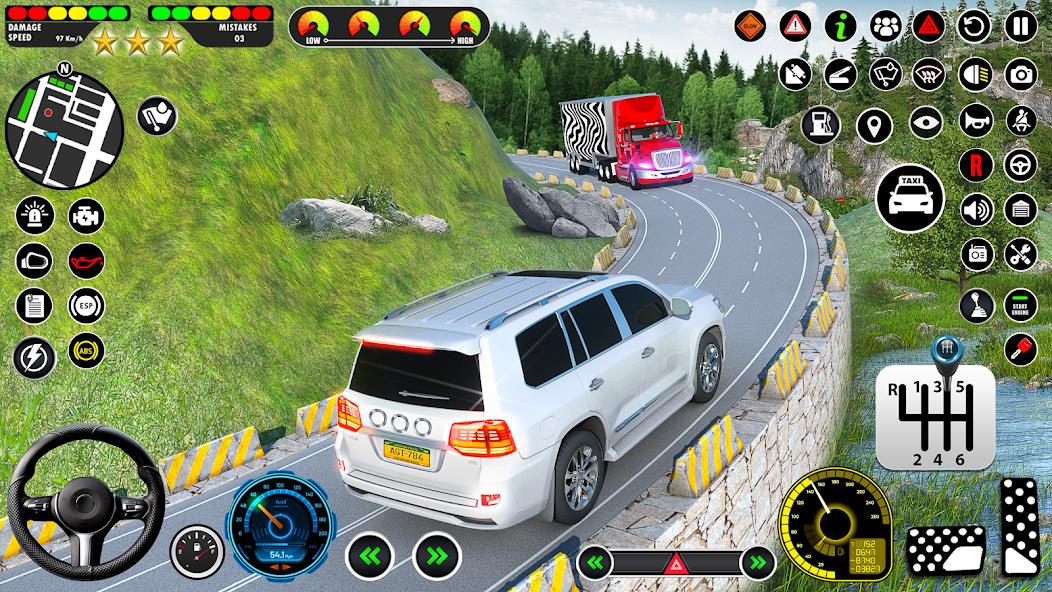 Parking Car Driving School Sim Mod 螢幕截圖 3