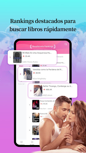 RosaNovela-leer novela libro Screenshot 2