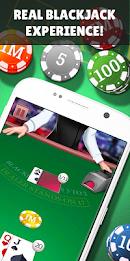 Blackjack - Offline Games Tangkapan skrin 0