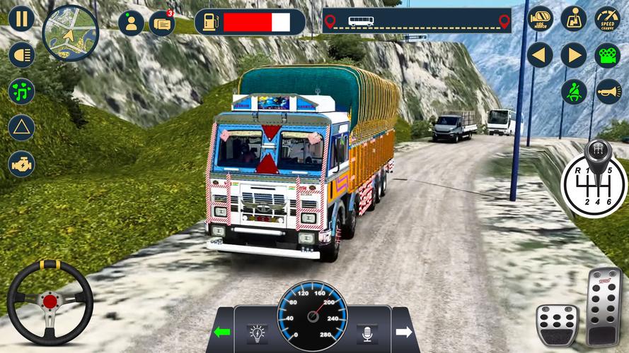 Indian Truck Drive Lorry Games Ekran Görüntüsü 0