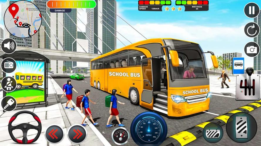 School Bus Simulator Bus Games 스크린샷 2