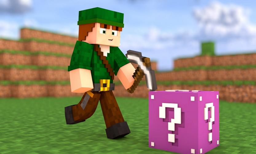 Lucky block mod for mcpe 螢幕截圖 0