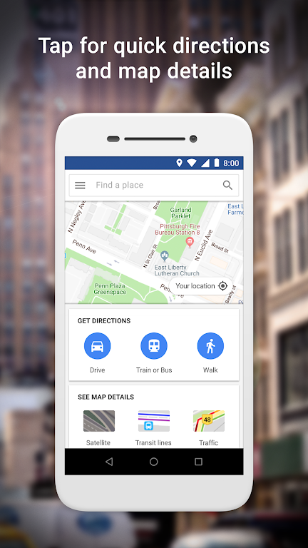 Google Maps Go - 路線、路況及大眾運輸 螢幕截圖 0
