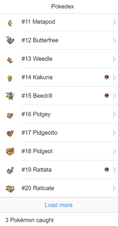 Pokedex Tracker スクリーンショット 1