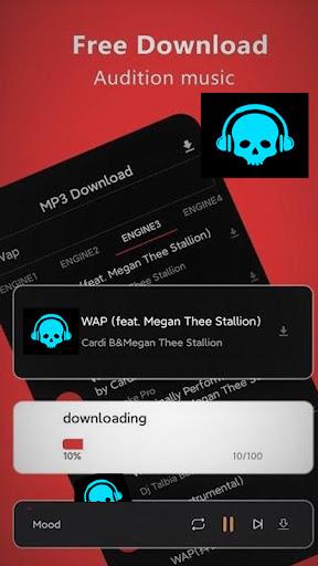 Mp3Skulls Mp3 Music Downloader应用截图第1张