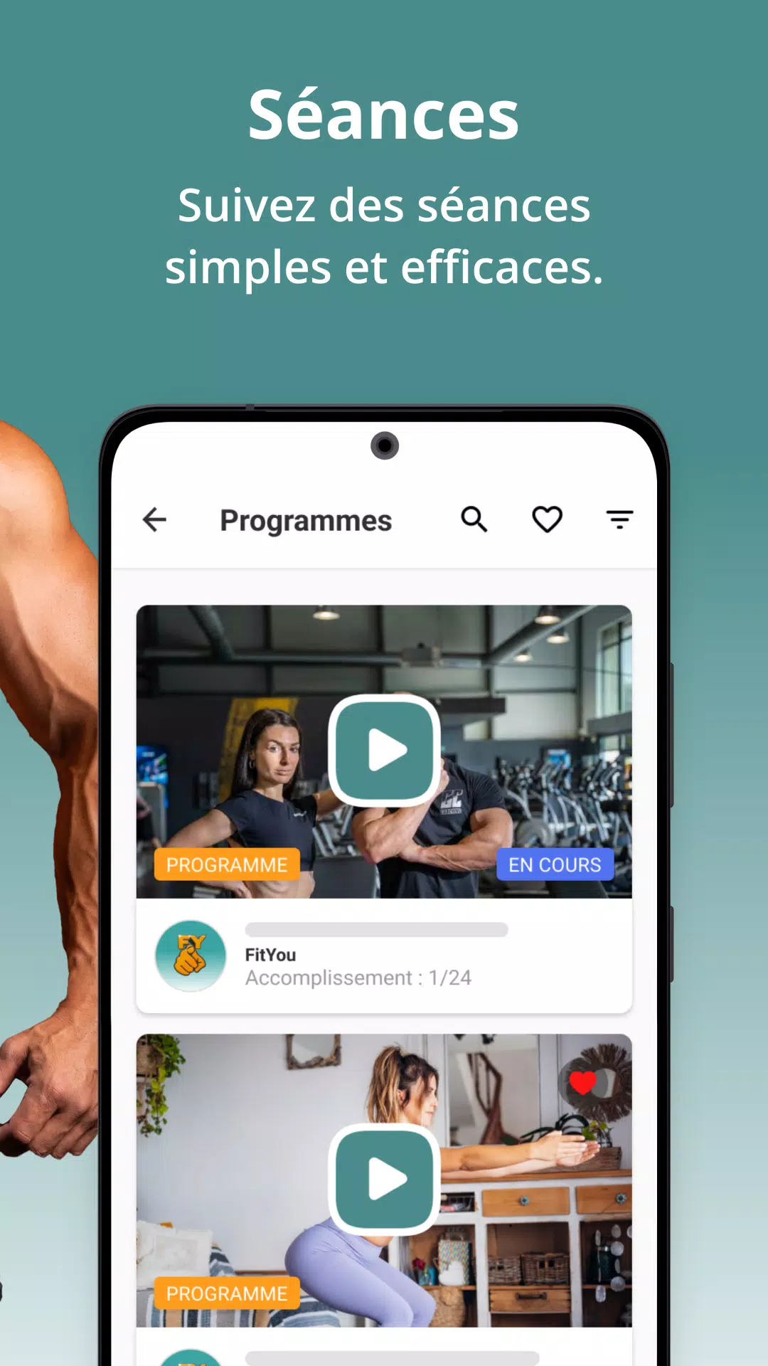 FitYou - Fitness, Nutrition স্ক্রিনশট 2