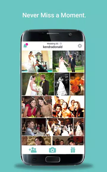 WedPics - Wedding Photo App Ảnh chụp màn hình 1