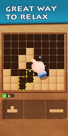 Wood Block Puzzle Classic Game 螢幕截圖 1