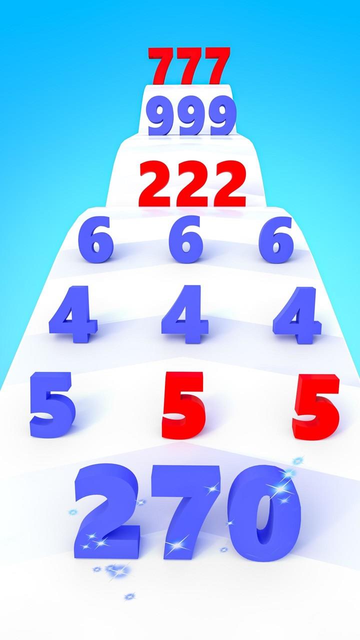 Number Run & Merge Master Game Ảnh chụp màn hình 3