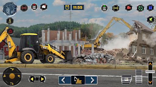 Heavy Excavator JCB Games ภาพหน้าจอ 3