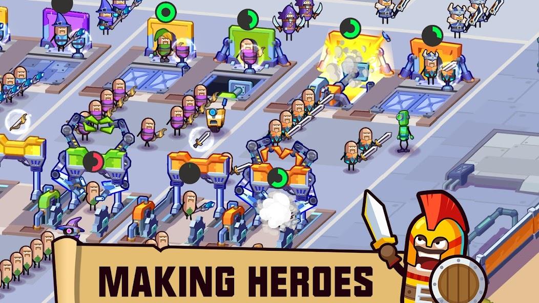 Hero Making Tycoon Mod スクリーンショット 2