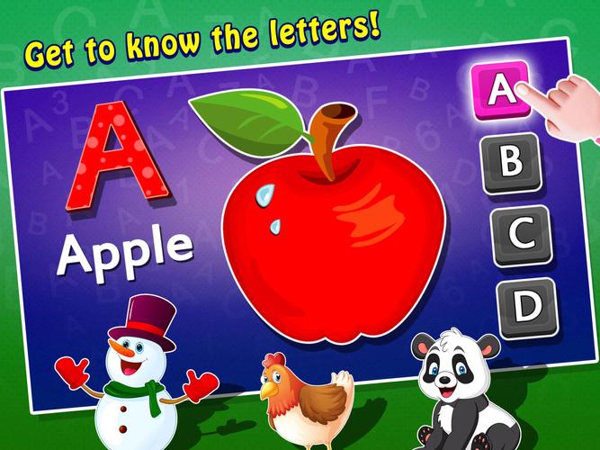 ABC Learning Game 스크린샷 1