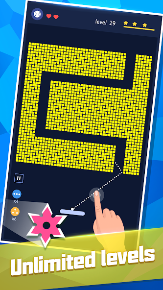 Break Bricks - Bricks Breaker Mod স্ক্রিনশট 1