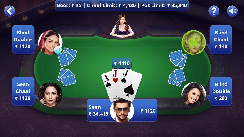 Schermata Teen Patti Offline 2