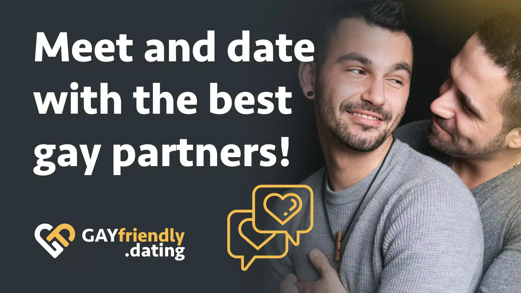 Gay guys chat & dating app Schermafbeelding 0