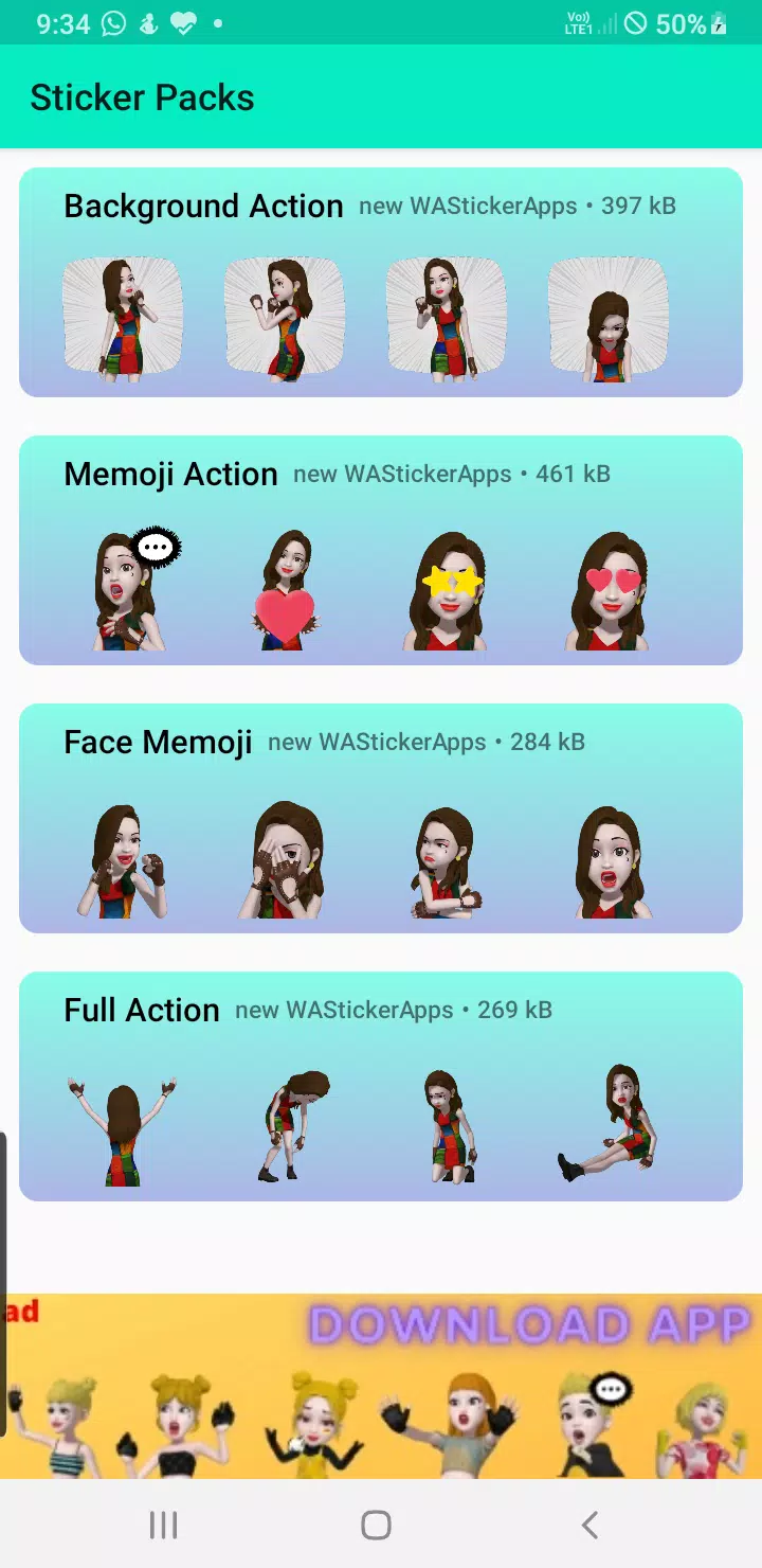 3d emoji stickers for whatsapp स्क्रीनशॉट 0