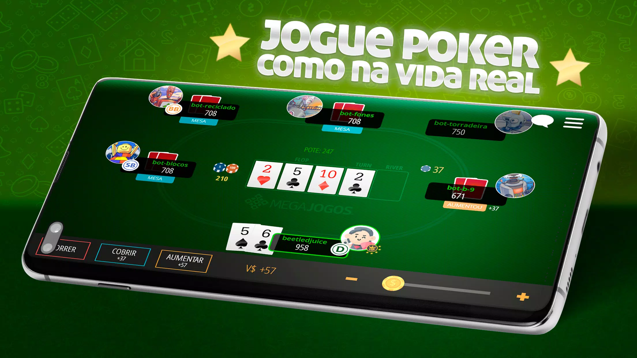 Poker Texas Hold'em Online Captura de pantalla 2