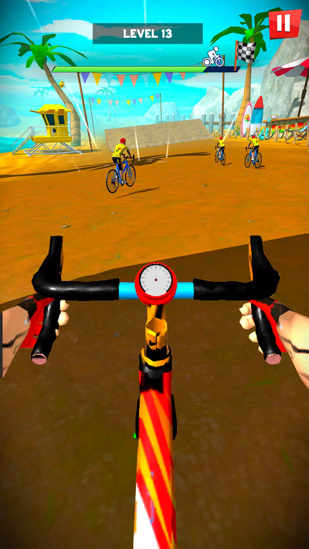 Bmx Racing: Offroad Cycle Game 螢幕截圖 2