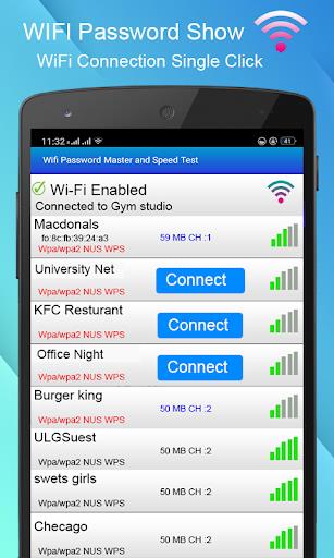 Schermata WiFi Password Show Analyzer 0