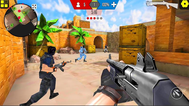 Gun Strike: FPS Shooter Game स्क्रीनशॉट 1