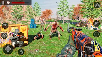 Zombie Games 3D - Gun Games 3D Captura de tela 1