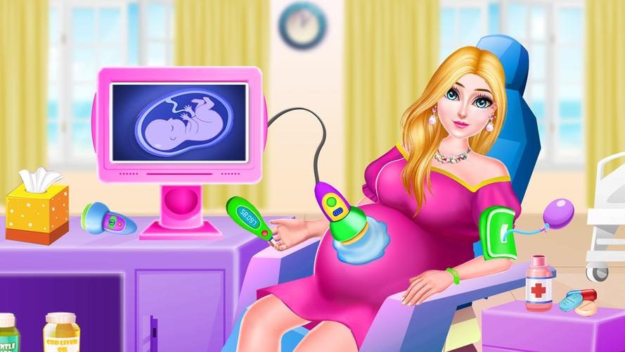 Pregnant Mommy Games Pregnancy Capture d'écran 0
