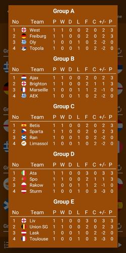 Europa Football Calculator 23 Скриншот 3