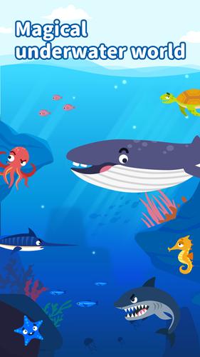 Sea Animals：DuDu Puzzle Games ဖန်သားပြင်ဓာတ်ပုံ 1
