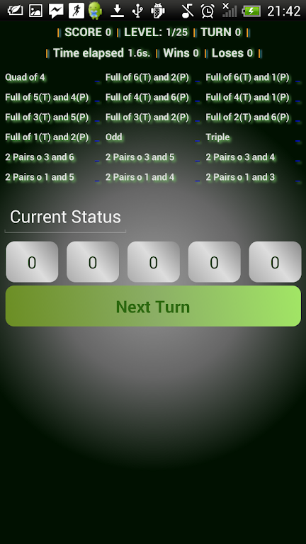 Doms roll dice poker game free Zrzut ekranu 1