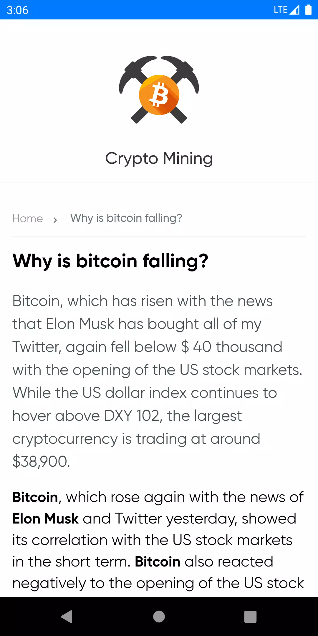 Crypto Mining Captura de pantalla 1