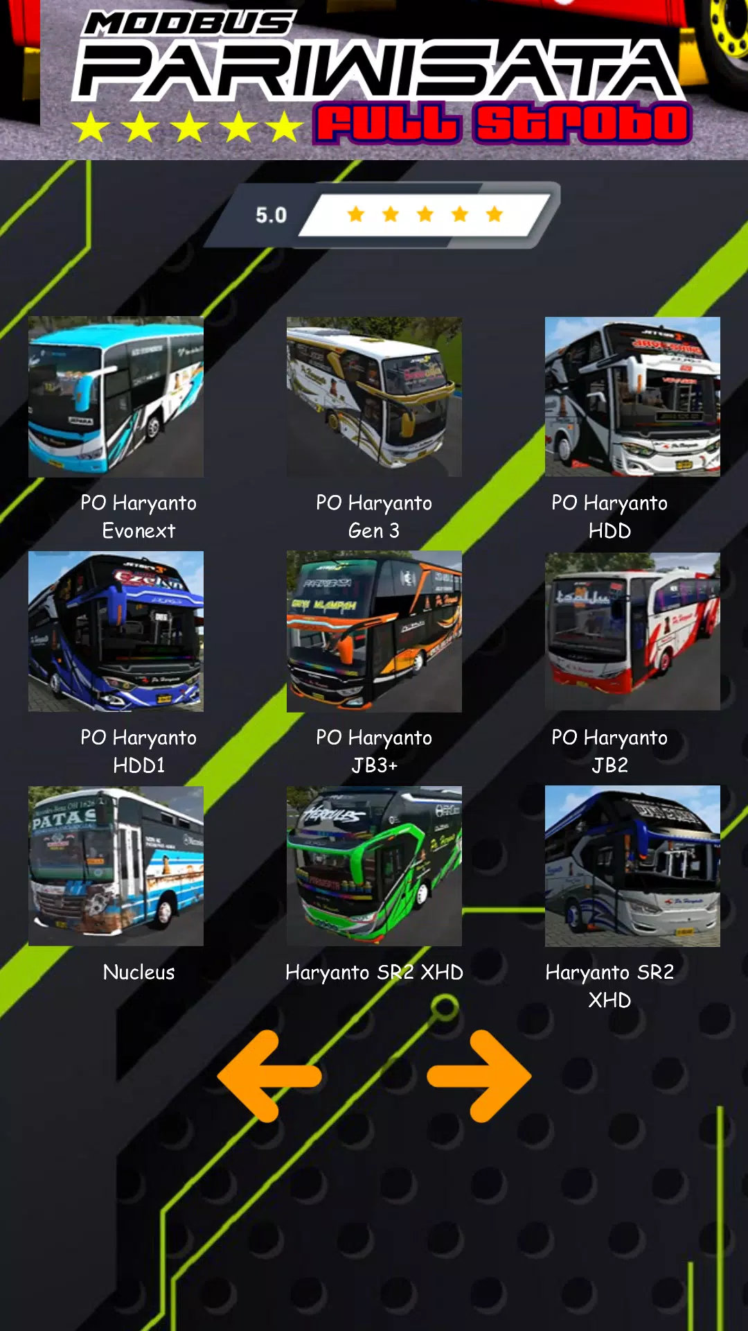 Mod Bus Pariwisata Full Strobo স্ক্রিনশট 3