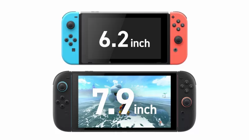 Nintendo Switch 2 front view