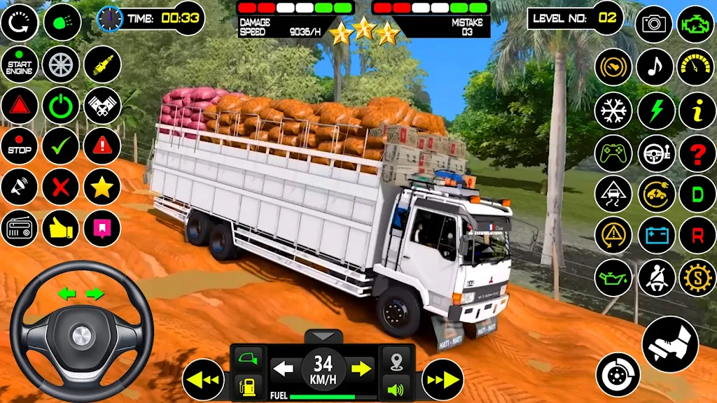 US Mud Truck Transport Game 3D Screenshot 0