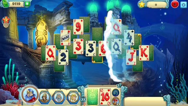 Solitaire Atlantis Screenshot 1