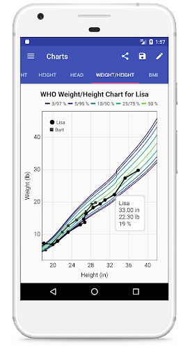 Child Growth Tracker Zrzut ekranu 1