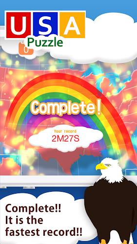 USA Map Puzzle 스크린샷 2