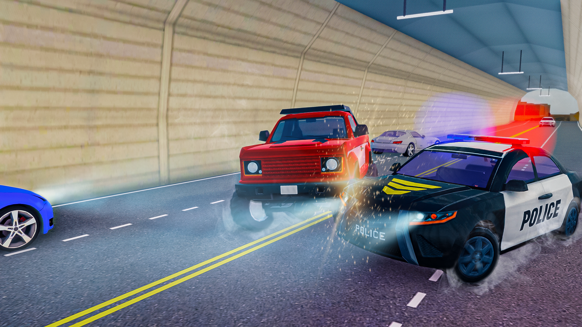 Police car chase games 2023 Скриншот 1