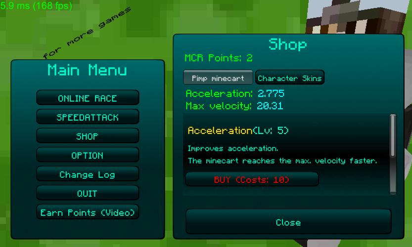 Schermata Minecart Racer Adventures 2