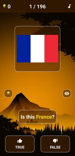 Geography Quiz - World Flags 1应用截图第2张