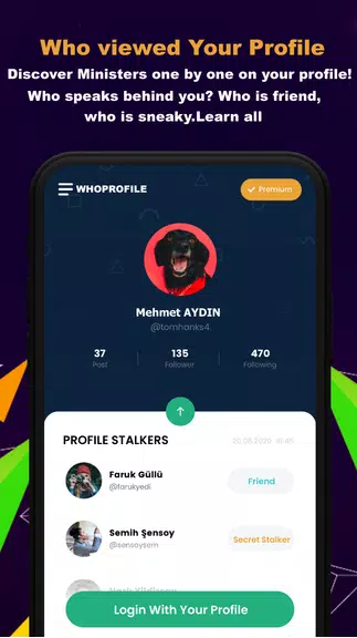 WProfile-Who Viewed My Profile ဖန်သားပြင်ဓာတ်ပုံ 0