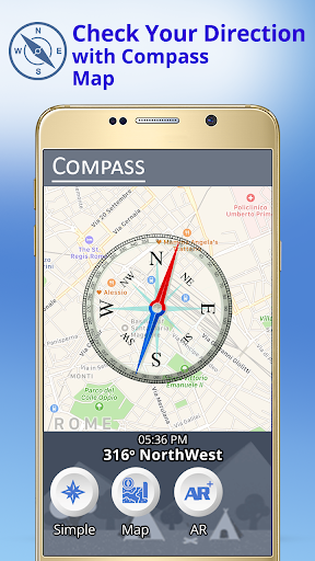 GPS Live Map Navigation - Smart Traveler Скриншот 3